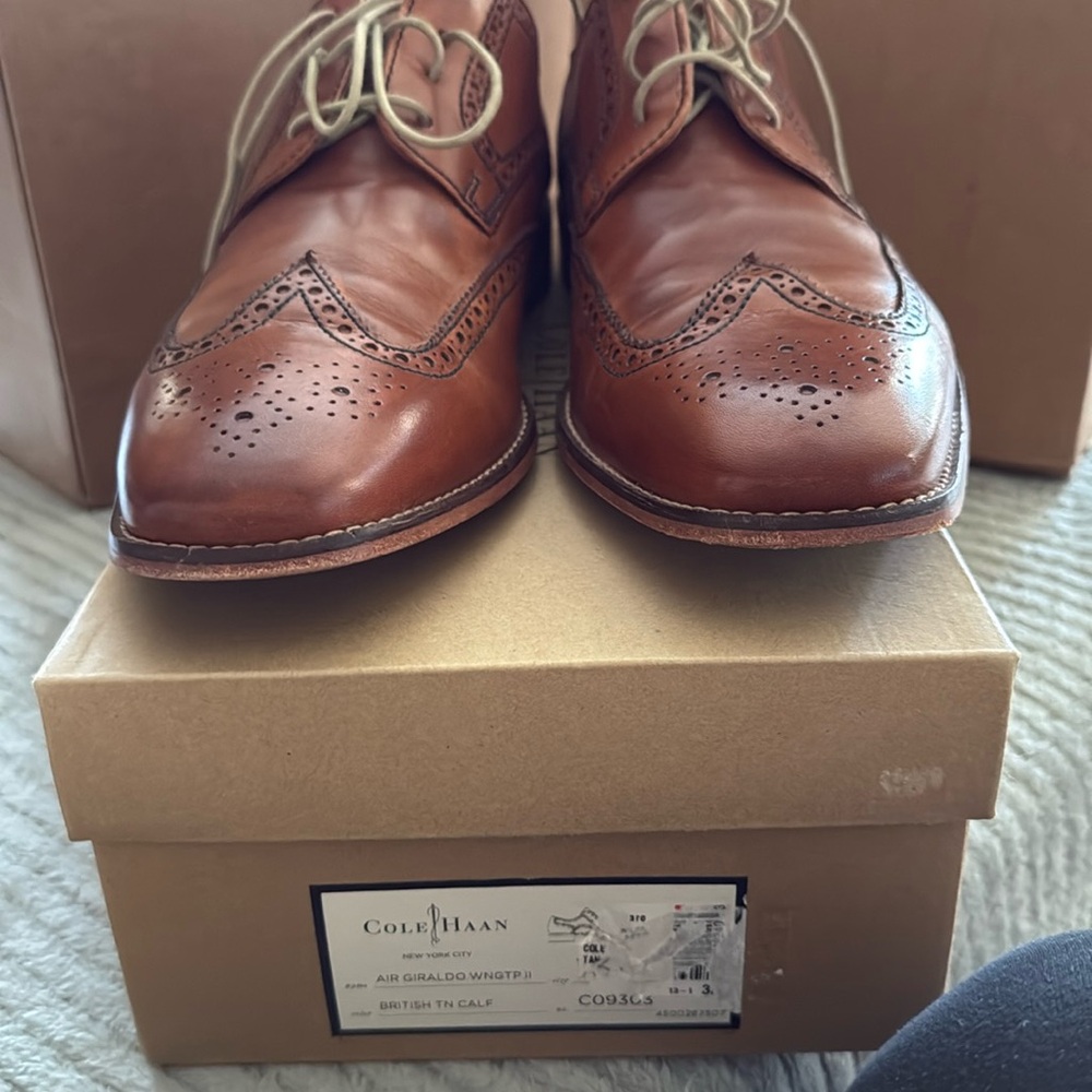 Cole Haan Air Giraldo wingtip size 13